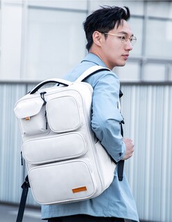 Foto 2 | Mochila Casual Marca Mark Ryden Modelo 9004 Color Beige Repelente Al Agua