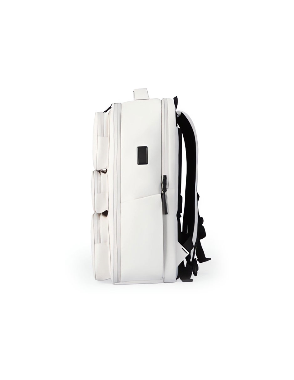 Foto 6 pulgar | Mochila Casual Marca Mark Ryden Modelo 9004 Color Beige Repelente Al Agua