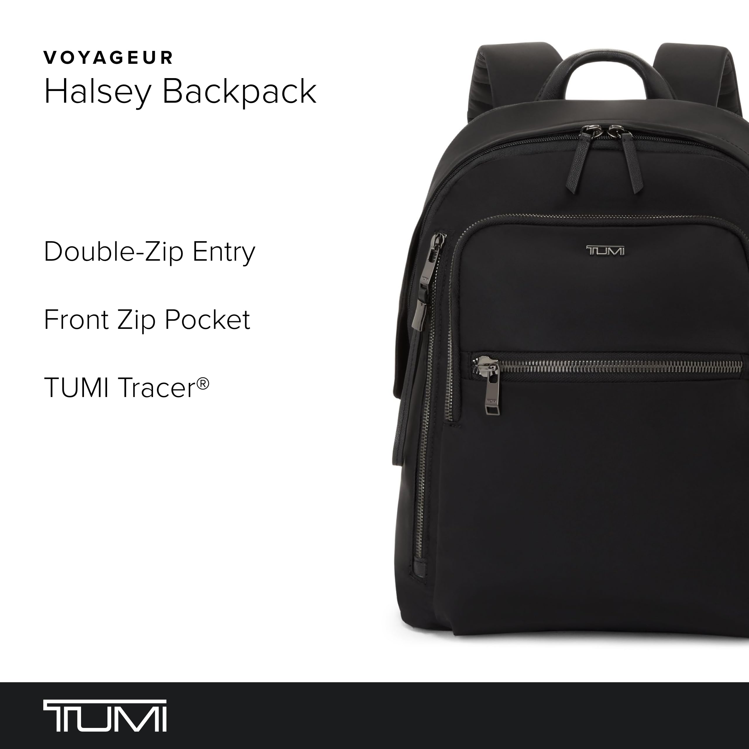 Foto 2 | Mochila Tumi Voyageur Halsey Para Moda Empresarial, 14 Pulgadas, Negra - Venta Internacional.