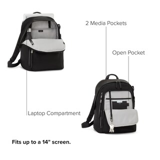 Foto 3 | Mochila Tumi Voyageur Halsey Para Moda Empresarial, 14 Pulgadas, Negra - Venta Internacional.