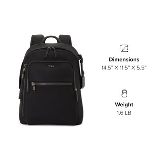 Foto 7 | Mochila Tumi Voyageur Halsey Para Moda Empresarial, 14 Pulgadas, Negra - Venta Internacional.