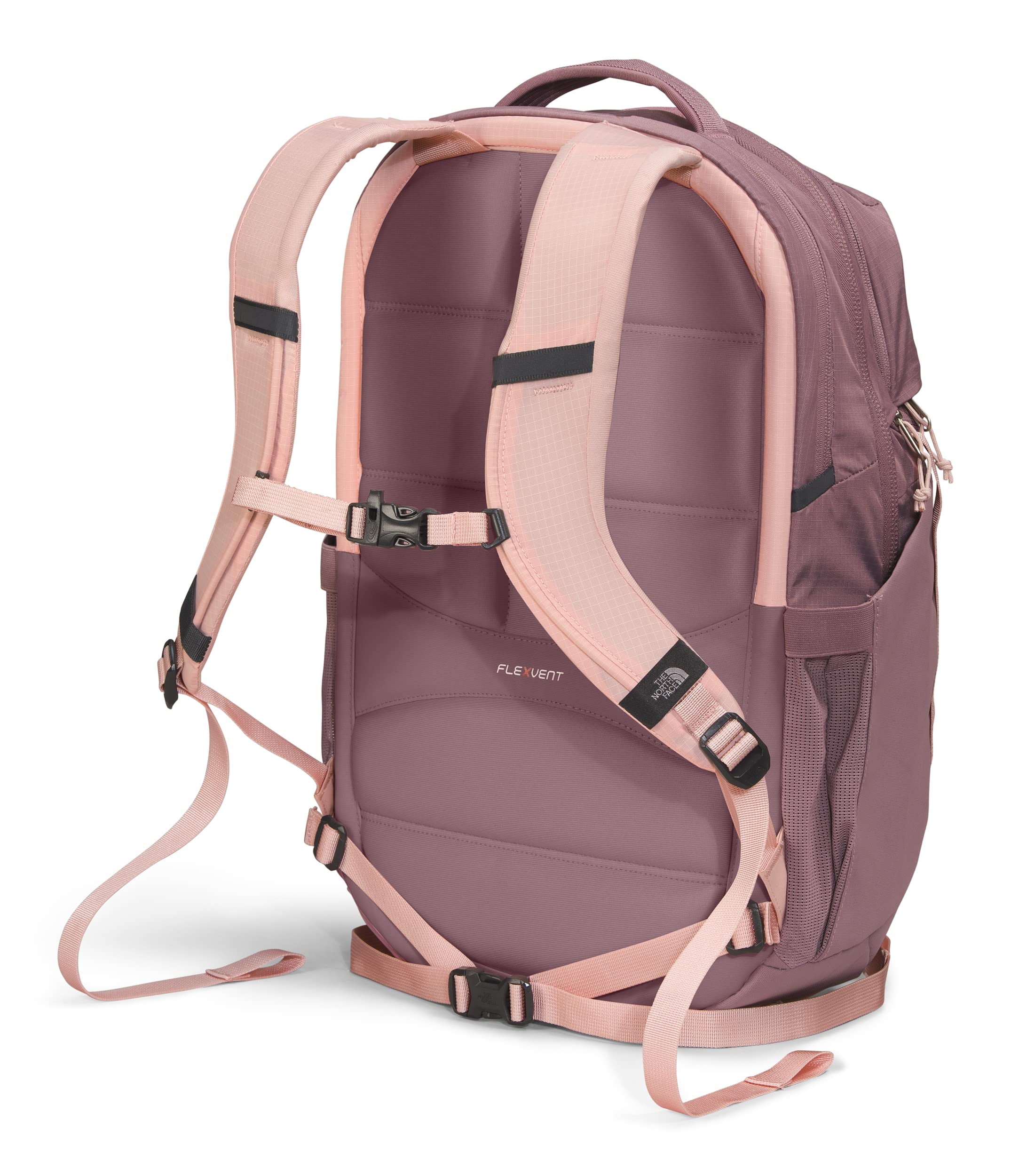 Foto 4 pulgar | Mochila The North Face Surge Commuter Fawn Gris/rosa Para Mujer - Venta Internacional.
