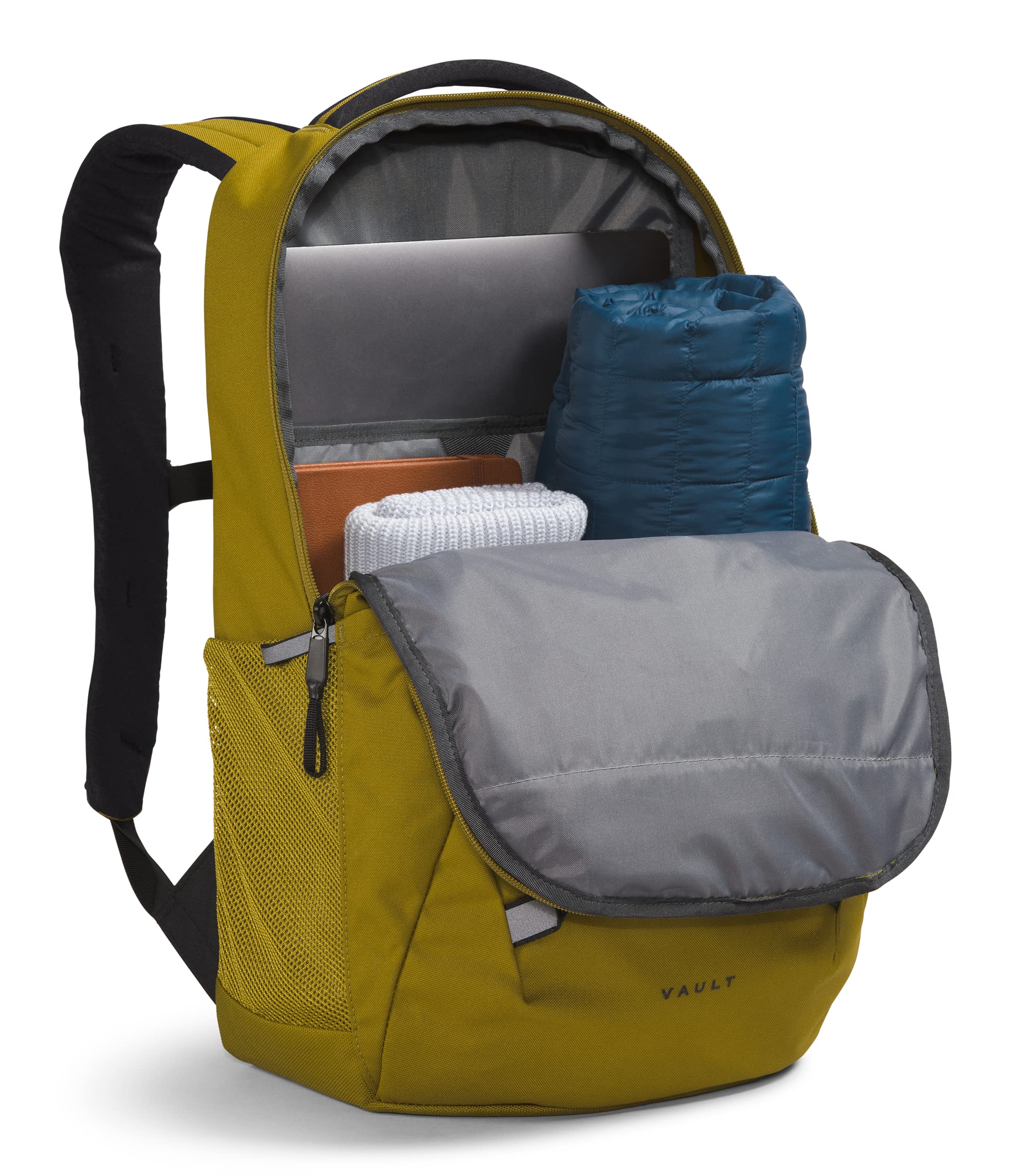 Foto 5 pulgar | Mochila The North Face Vault Everyday Sulphur Moss/tnf Negra - Venta Internacional.