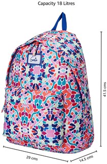 Foto 4 | Mochila Genie Morocco De 18 Litros Multicolor Para Portátil De 16 Pulgadas - Venta Internacional.