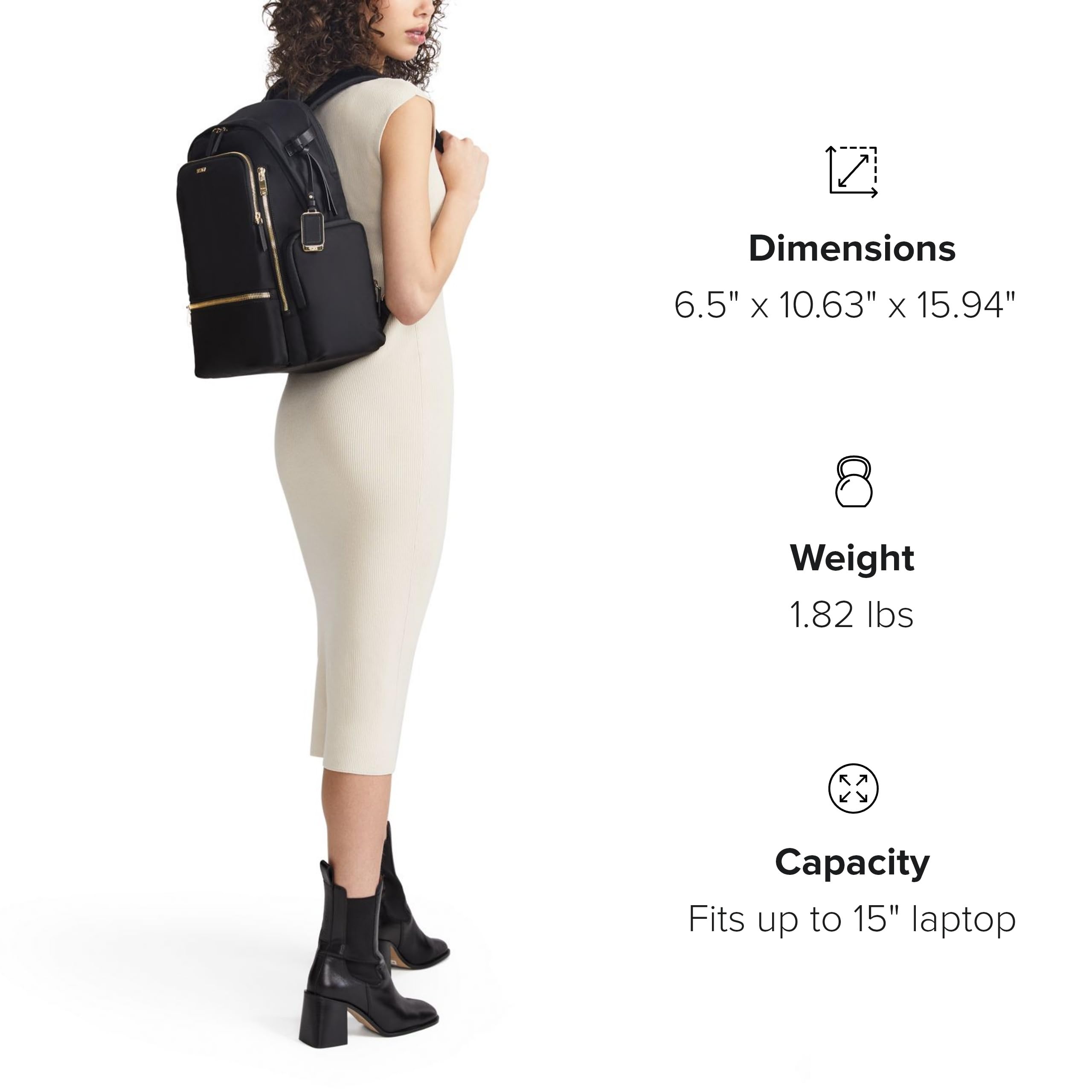 Foto 7 | Mochila Tumi Voyageur Celina Para Mujer Voyageur Celina 16 Laptop - Venta Internacional.