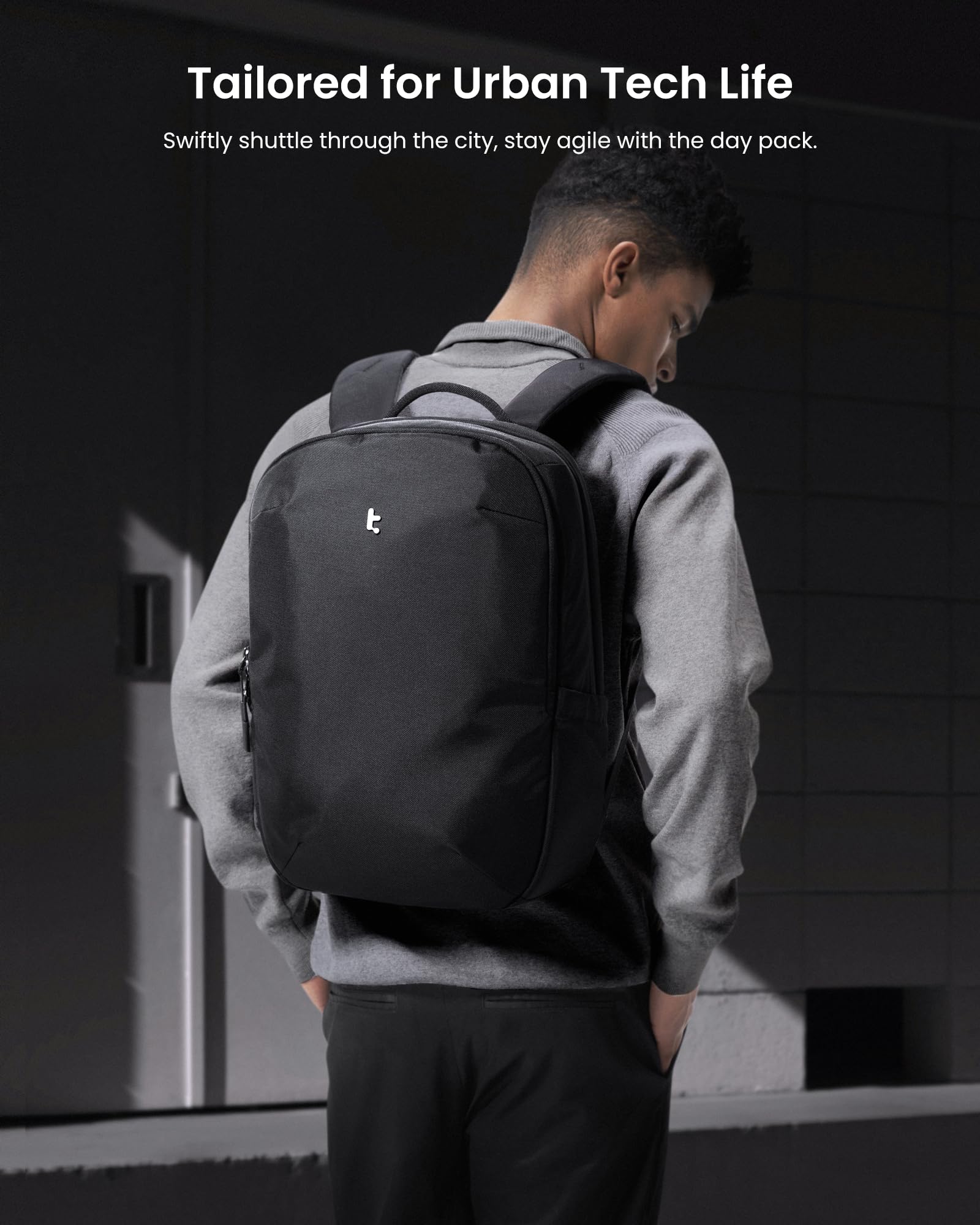 Foto 2 | Mochila Para Portátil Tomtoc Urbanex-t65 20l Para Portátil De 15,6 Pulgadas - Venta Internacional.