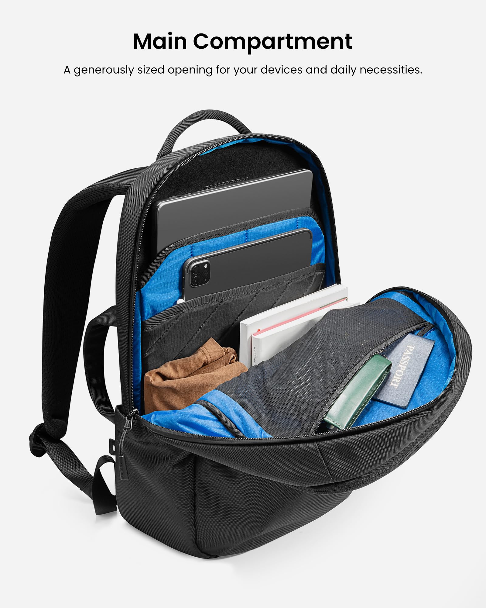 Foto 5 | Mochila Para Portátil Tomtoc Urbanex-t65 20l Para Portátil De 15,6 Pulgadas - Venta Internacional.