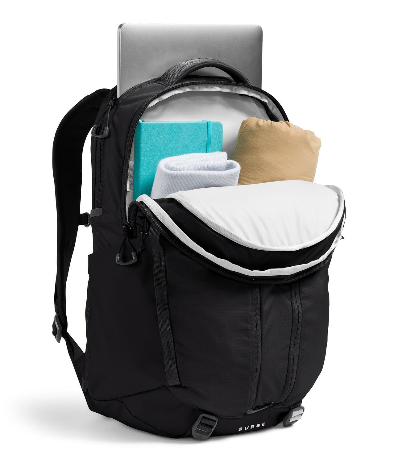 Foto 7 pulgar | Mochila The North Face Surge Commuter Laptop Para Mujer, Color Negro - Venta Internacional.