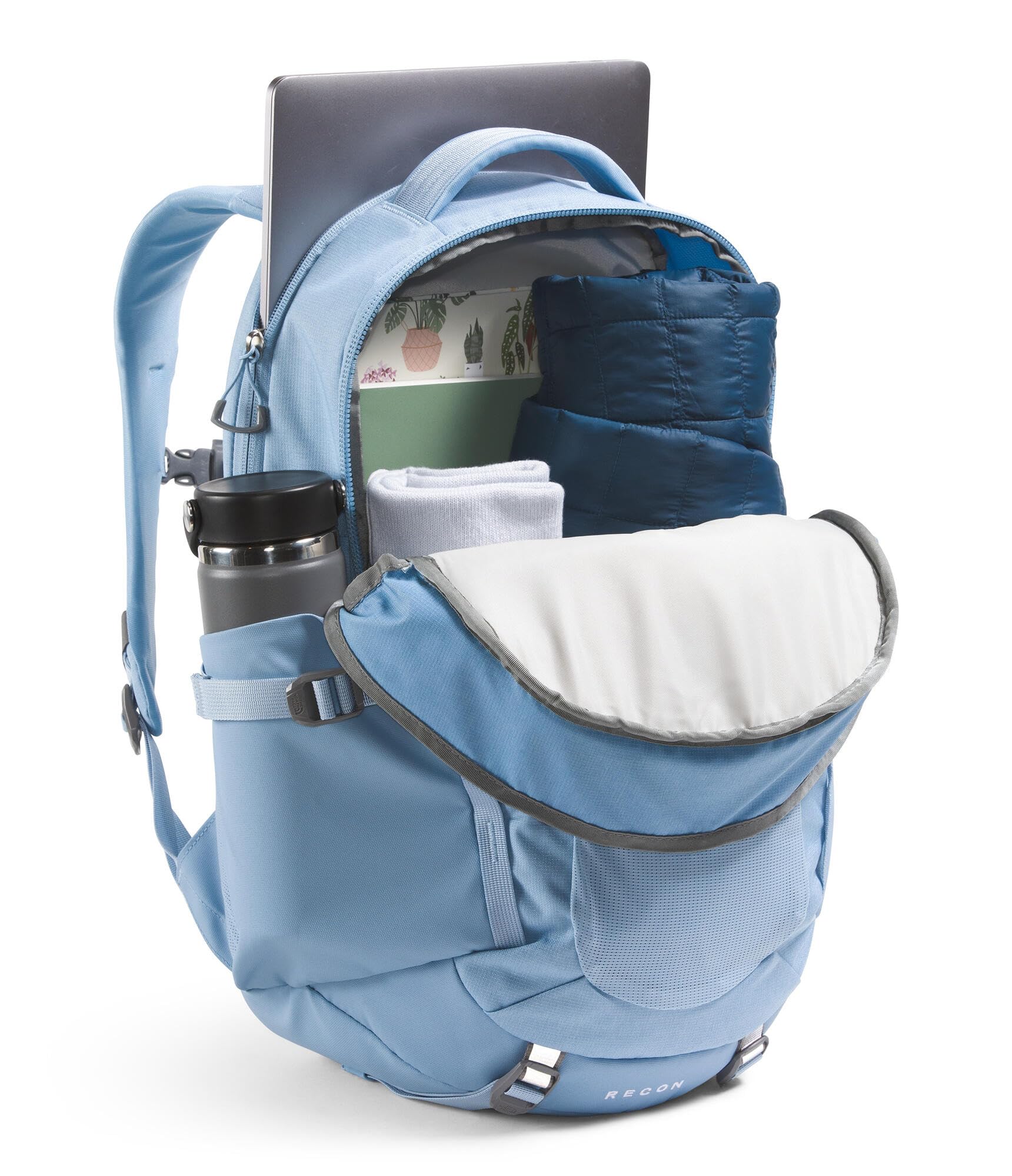 Foto 5 | Mochila The North Face Recon Everyday Steel Blue 30l Para Mujer - Venta Internacional.