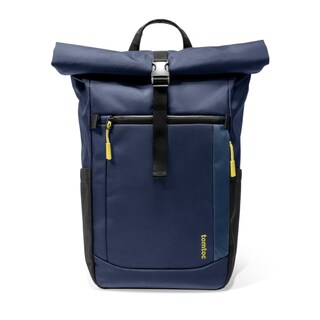 Foto 1 | Mochila Tomtoc Para Portátil Con Tapa Enrollable De 13 A 15,6 Pulgadas, Resistente Al Agua, Color Az - Venta Interna