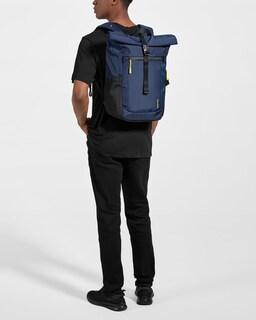 Foto 2 | Mochila Tomtoc Para Portátil Con Tapa Enrollable De 13 A 15,6 Pulgadas, Resistente Al Agua, Color Az - Venta Interna