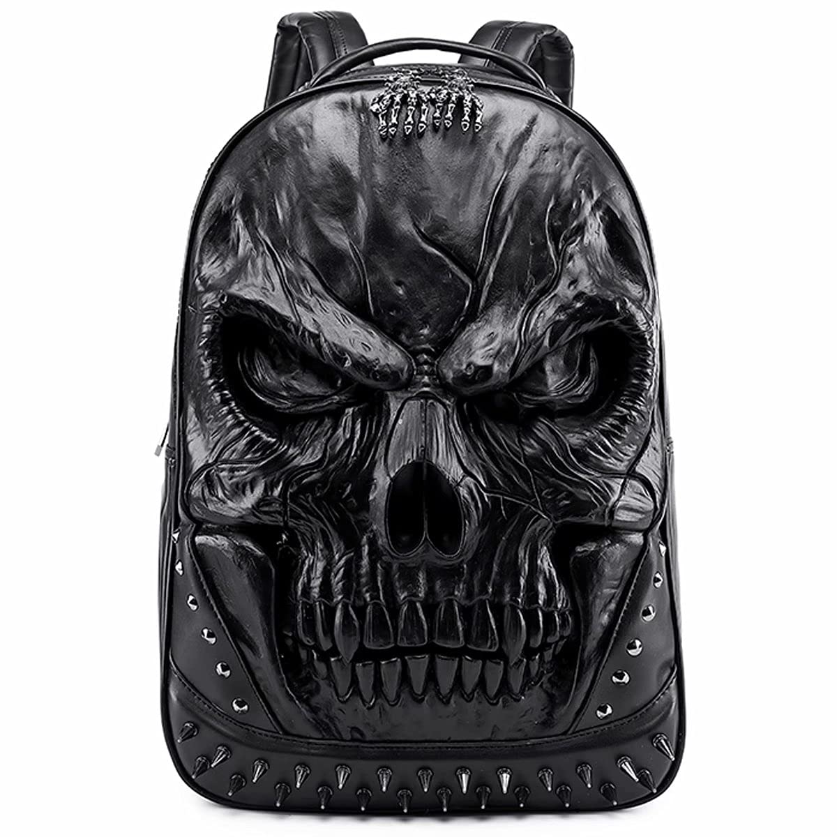 Foto 2 pulgar | Mochila para Laptop Jranter 15.6 Pulgadas con Forma de Calavera - Venta Internacional
