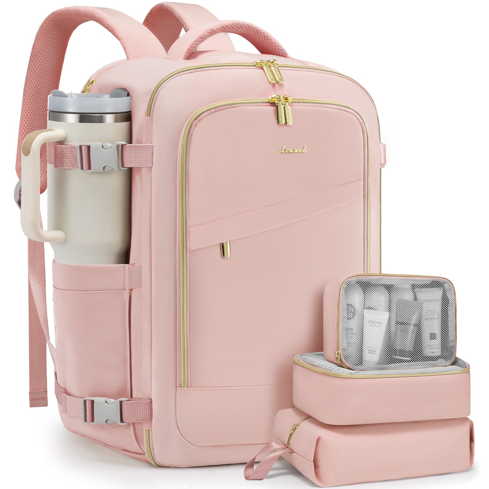 Foto 2 pulgar | Mochila De Viaje Lovevook 40l Para Mujer Con Portátil De 17 Pulgadas Compar - Venta Internacional.
