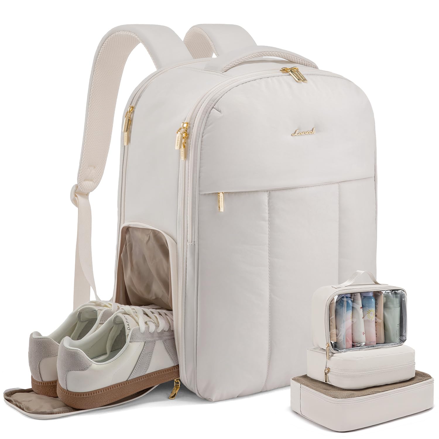 Foto 2 pulgar | Mochila De Viaje Lovevook Para Mujer Con Compartimento Para Zapatos 50l - Venta Internacional.