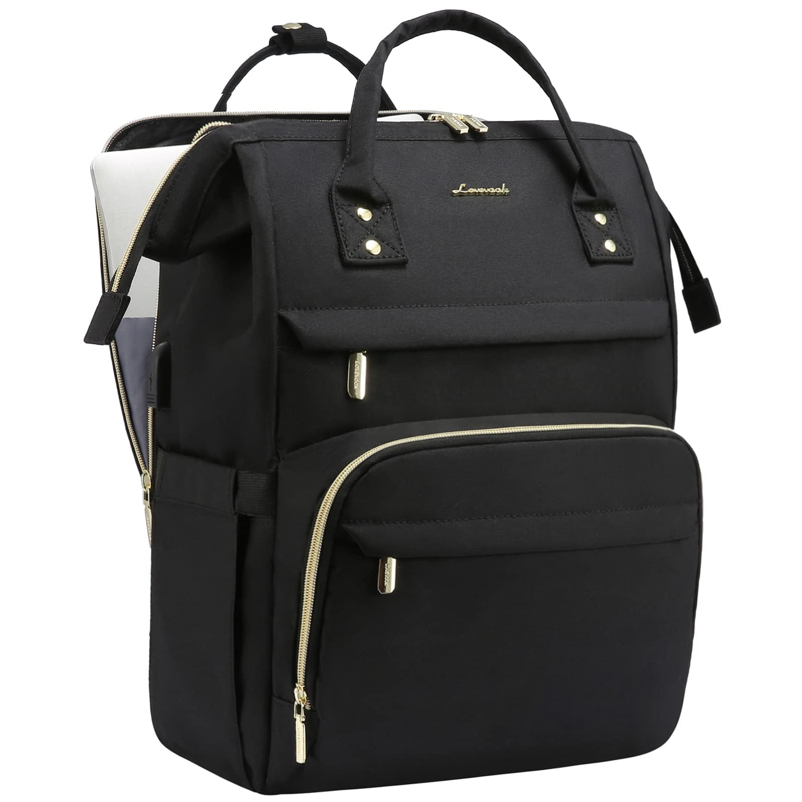 Foto 1 | Mochila Para Portátil Lovevook Para Mujer De 15.6 Pulgadas Resistente Al Agua - Venta Internacional.