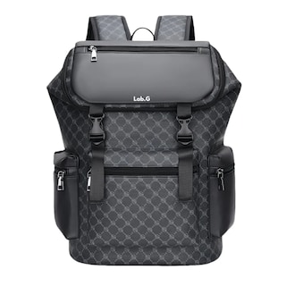 Foto 1 | Mochila De Viaje De Negocios Antirrobo Para Para Lap Lab.g, Negro Gris Rombos