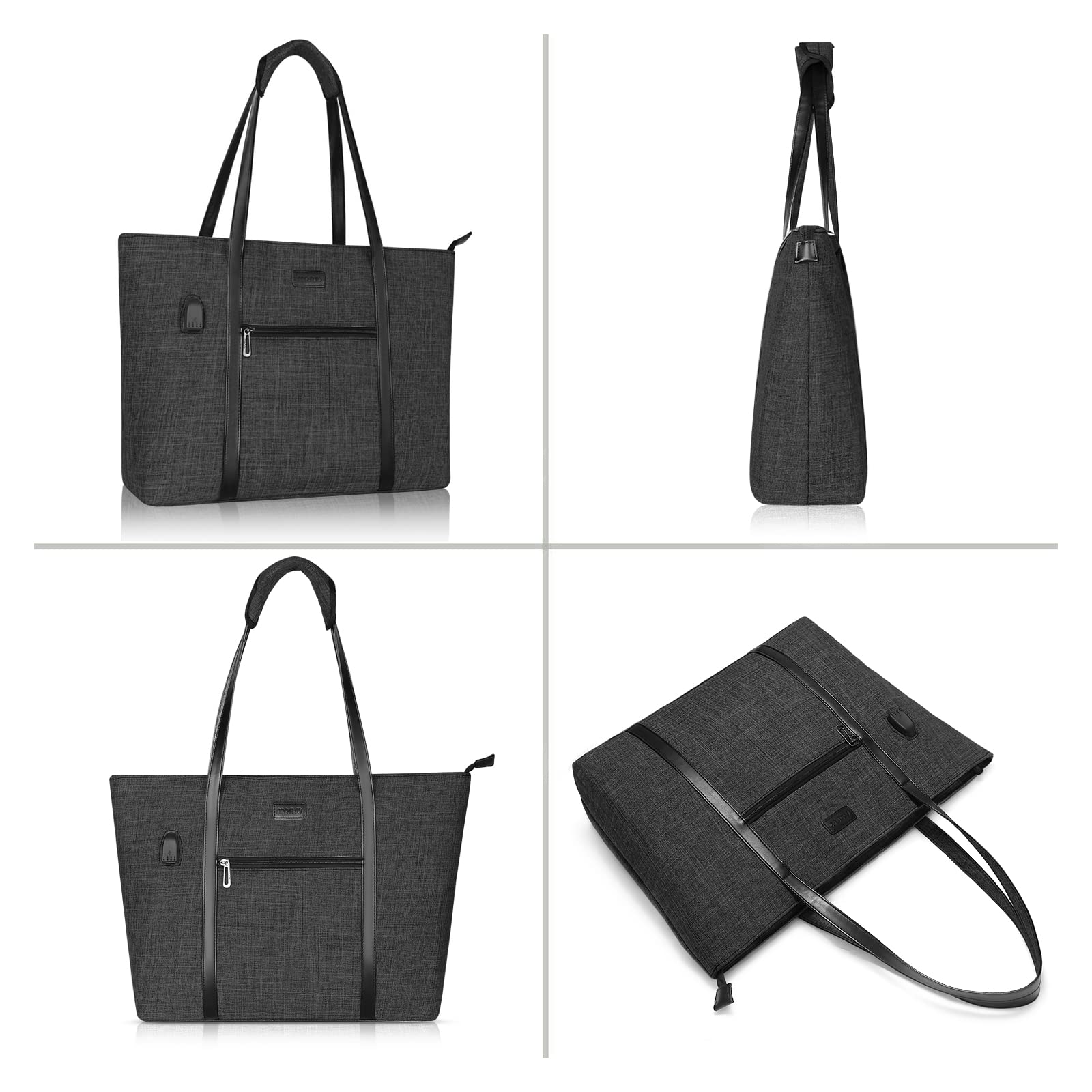 Foto 6 pulgar | Bolsa para Portátil Mosiso con Puerto Usb - Venta Internacional