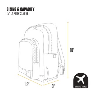 Foto 2 | Mochila Carhartt Classic De 25 Litros Con Funda Para Portátil De 15 Pulgadas, Puerto - Venta Internacional.