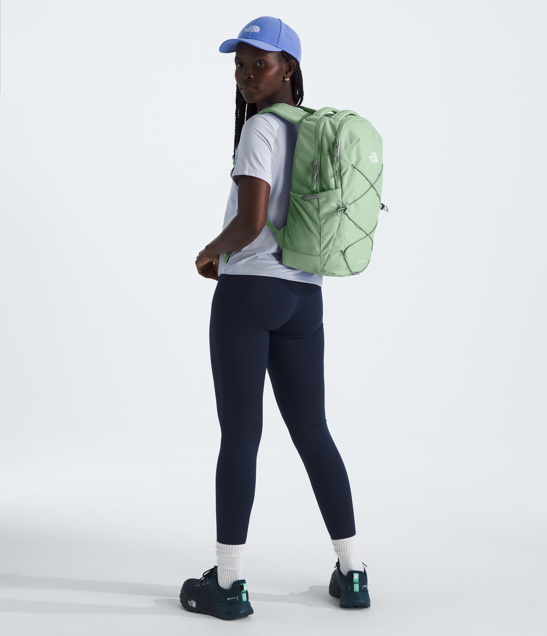 Foto 2 | Mochila The North Face Jester Para Portátil De Uso Diario Misty Sage - Venta Internacional.