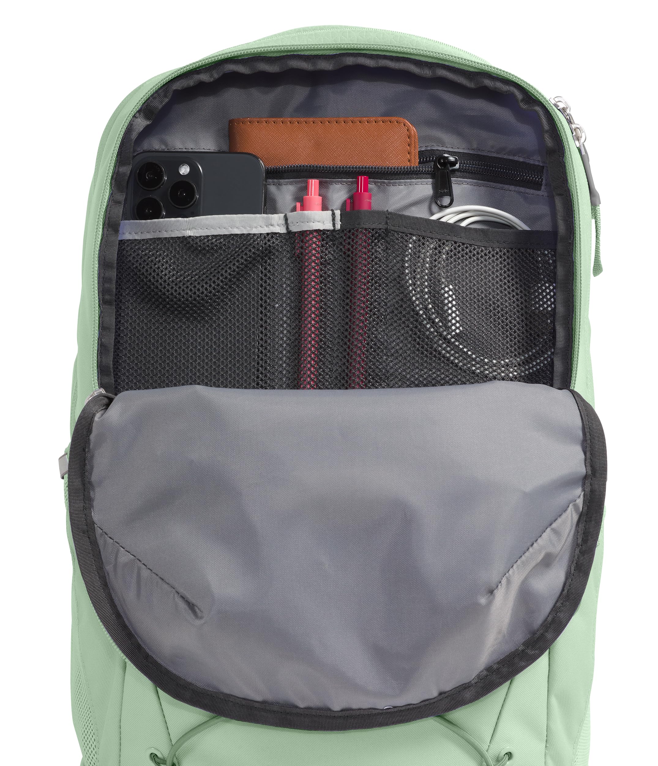 Foto 5 pulgar | Mochila The North Face Jester Para Portátil De Uso Diario Misty Sage - Venta Internacional.