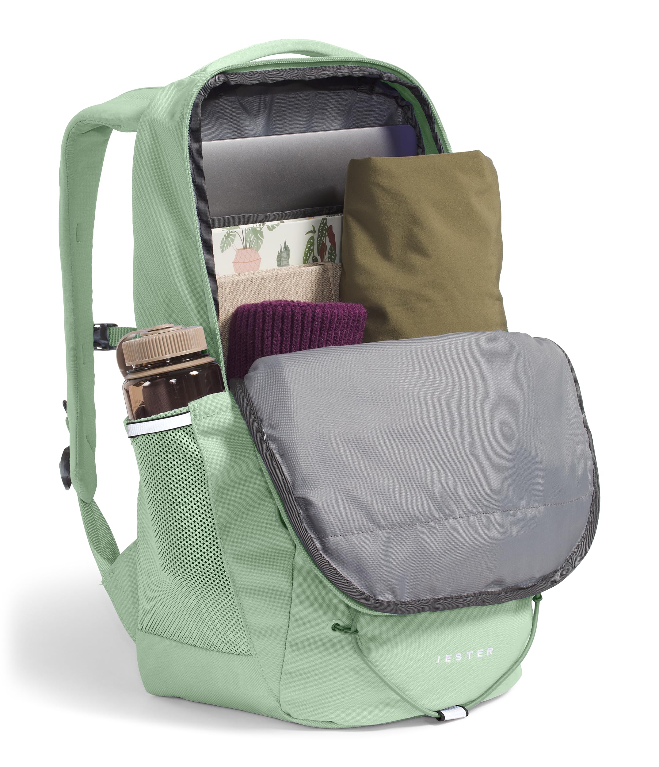 Foto 5 | Mochila The North Face Jester Para Portátil De Uso Diario Misty Sage - Venta Internacional.