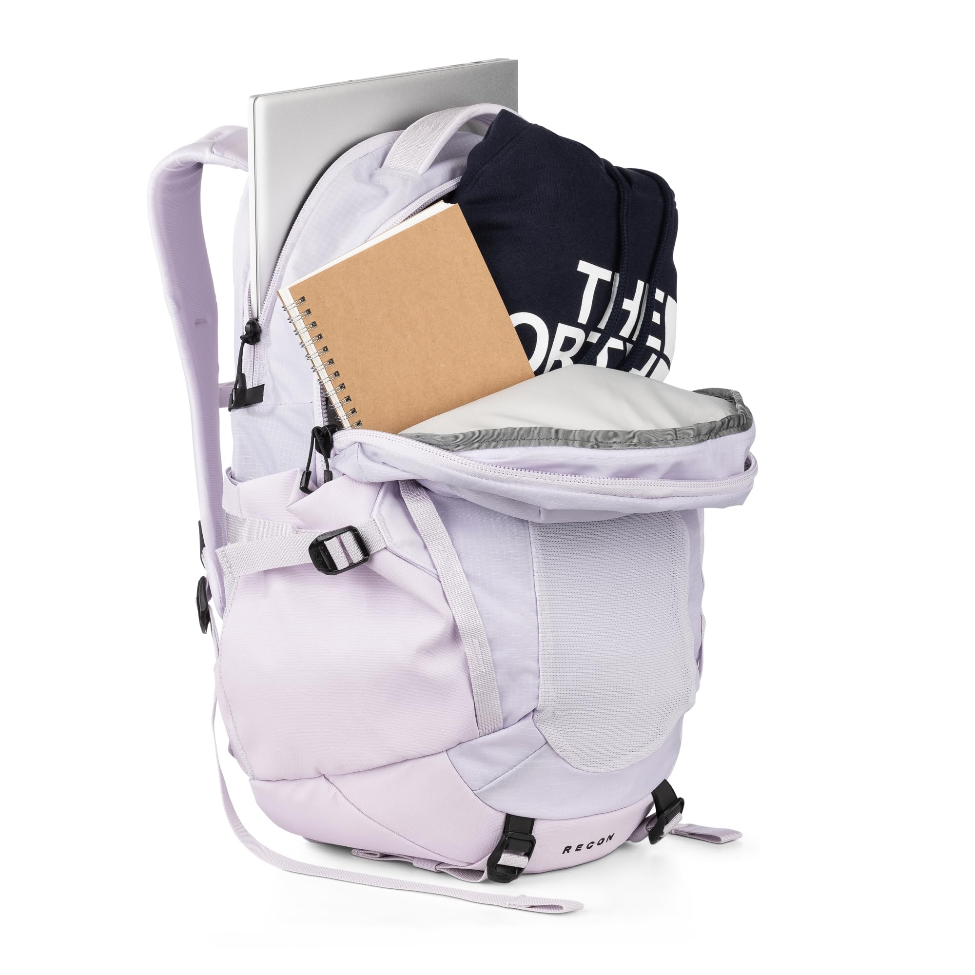 Foto 5 pulgar | Mochila The North Face Recon Everyday Lavender Fog/tnf Black - Venta Internacional.