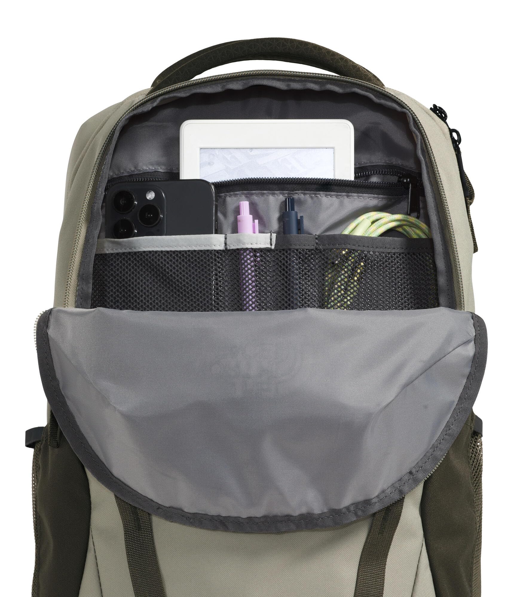 Foto 4 | Mochila The North Face Vault Para Uso Diario Para Portátil, Color Gris Arcilla - Venta Internacional.