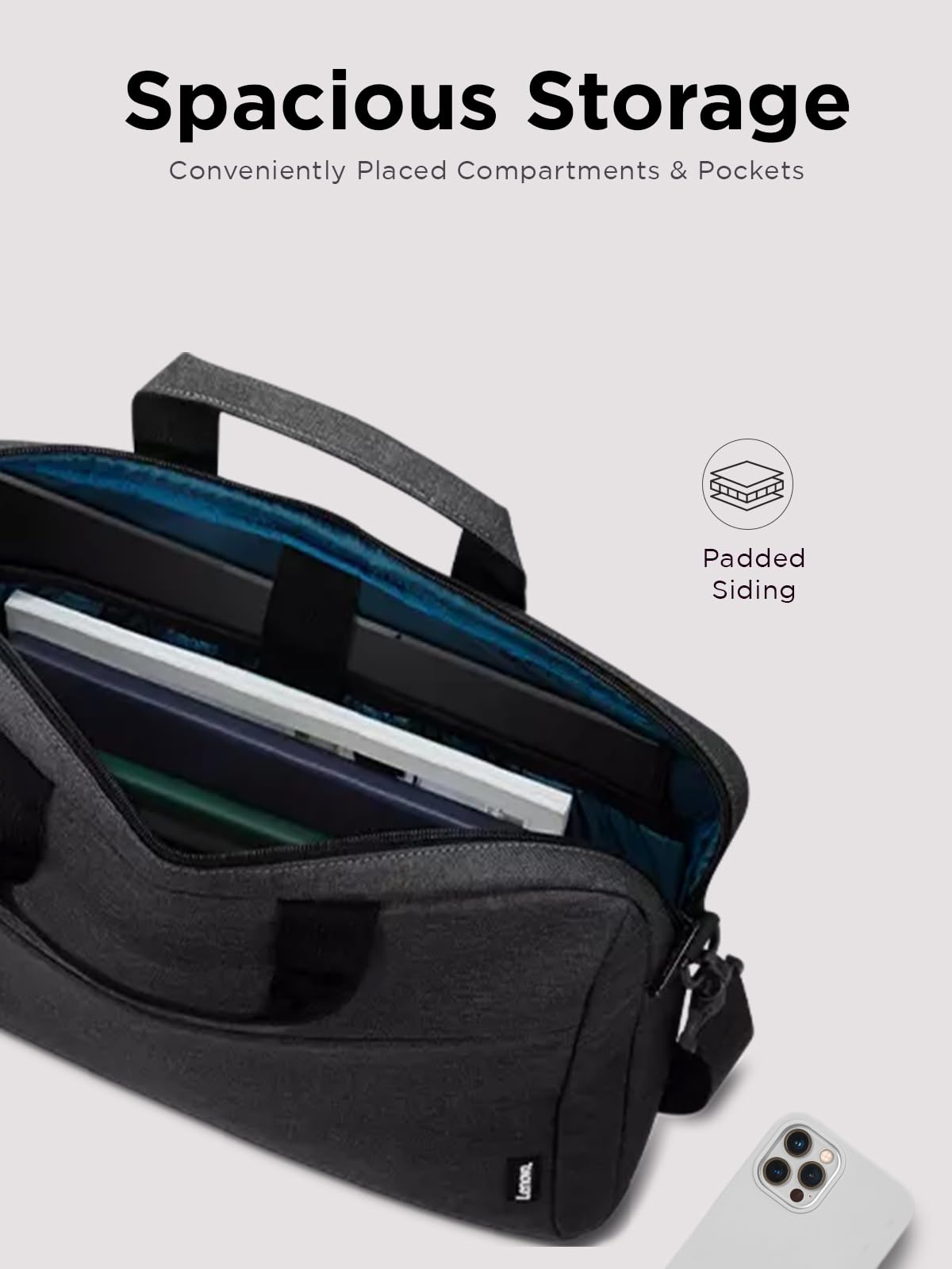 Foto 4 pulgar | Funda Para Portátil Lenovo T210 Messenger Shoulder Para Portátil De 17 Pulgadas - Venta Internacional.