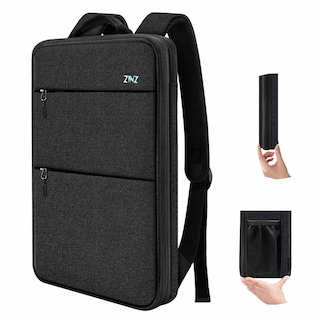 Foto 1 | Mochila Para Portátil Zinz Delgada Y Ampliable De 15 A 16 Pulgadas Con Puerto Usb - Venta Internacional.