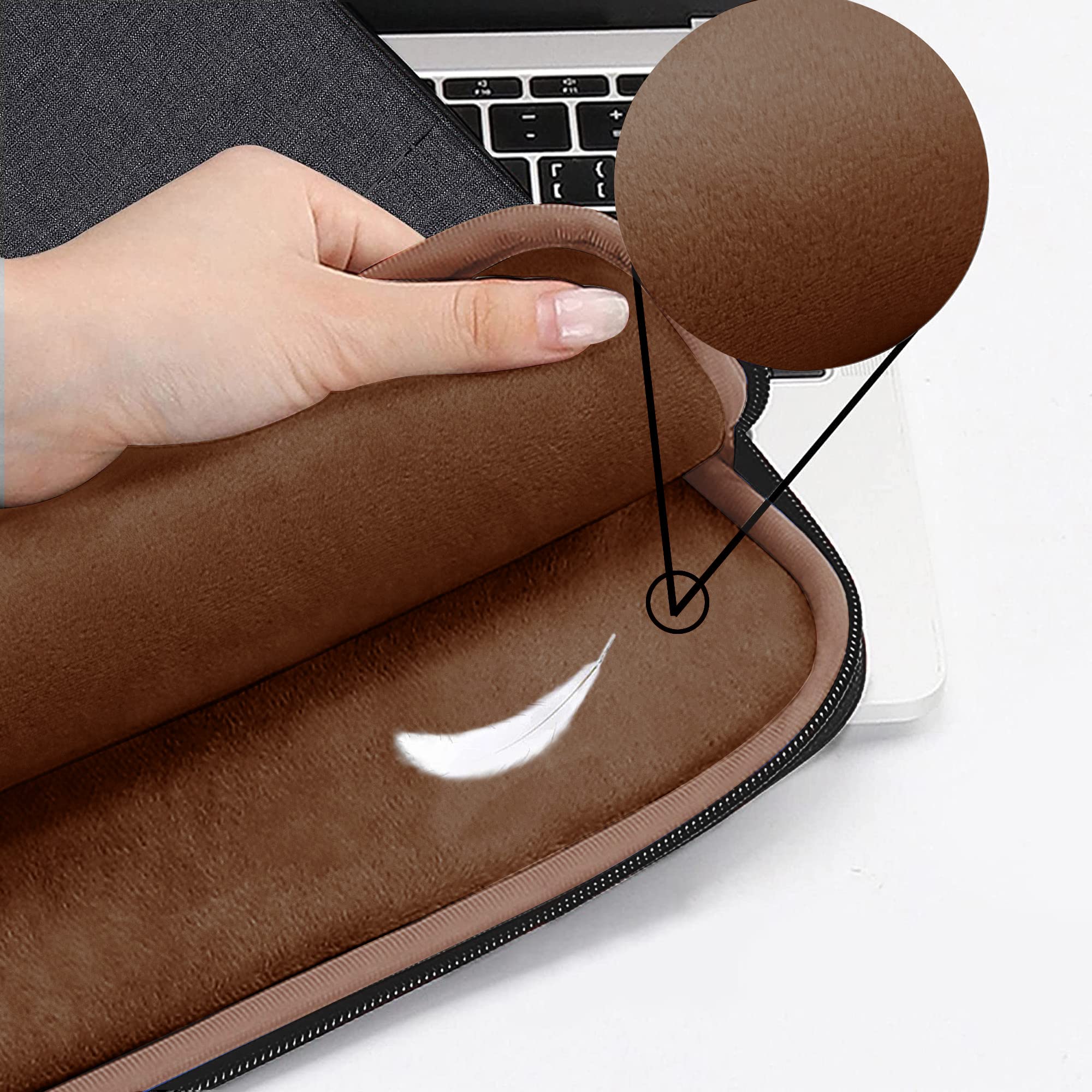 Foto 3 | Mochila Para Portátil Zinz Delgada Y Ampliable De 15 A 16 Pulgadas Con Puerto Usb - Venta Internacional.