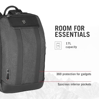 Foto 5 | Mochila Victorinox Architecture Urban2 City 17l - Gris - Venta Internacional.
