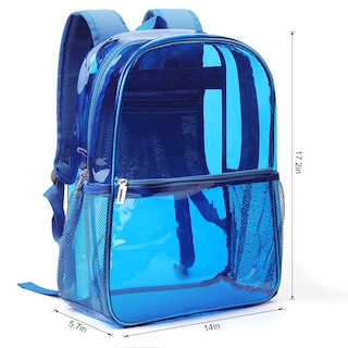 Foto 2 | Mochila Neurora Clear Heavy Duty Tpu Transparente 43 X 14,5 X 44 Cm - Venta Internacional.