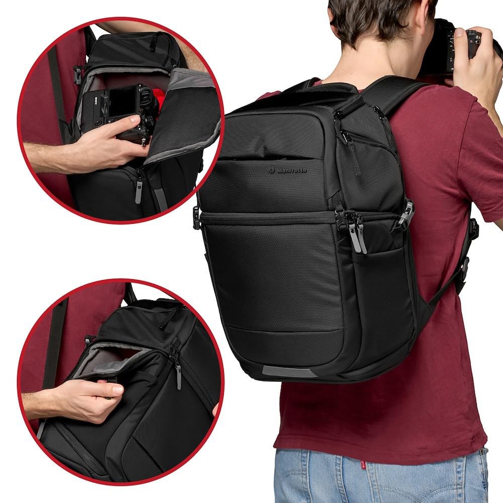 Foto 8 pulgar | Mochila Para Cámara Manfrotto Advanced Fast Iii Para Cámara Sin Espejo - Venta Internacional.