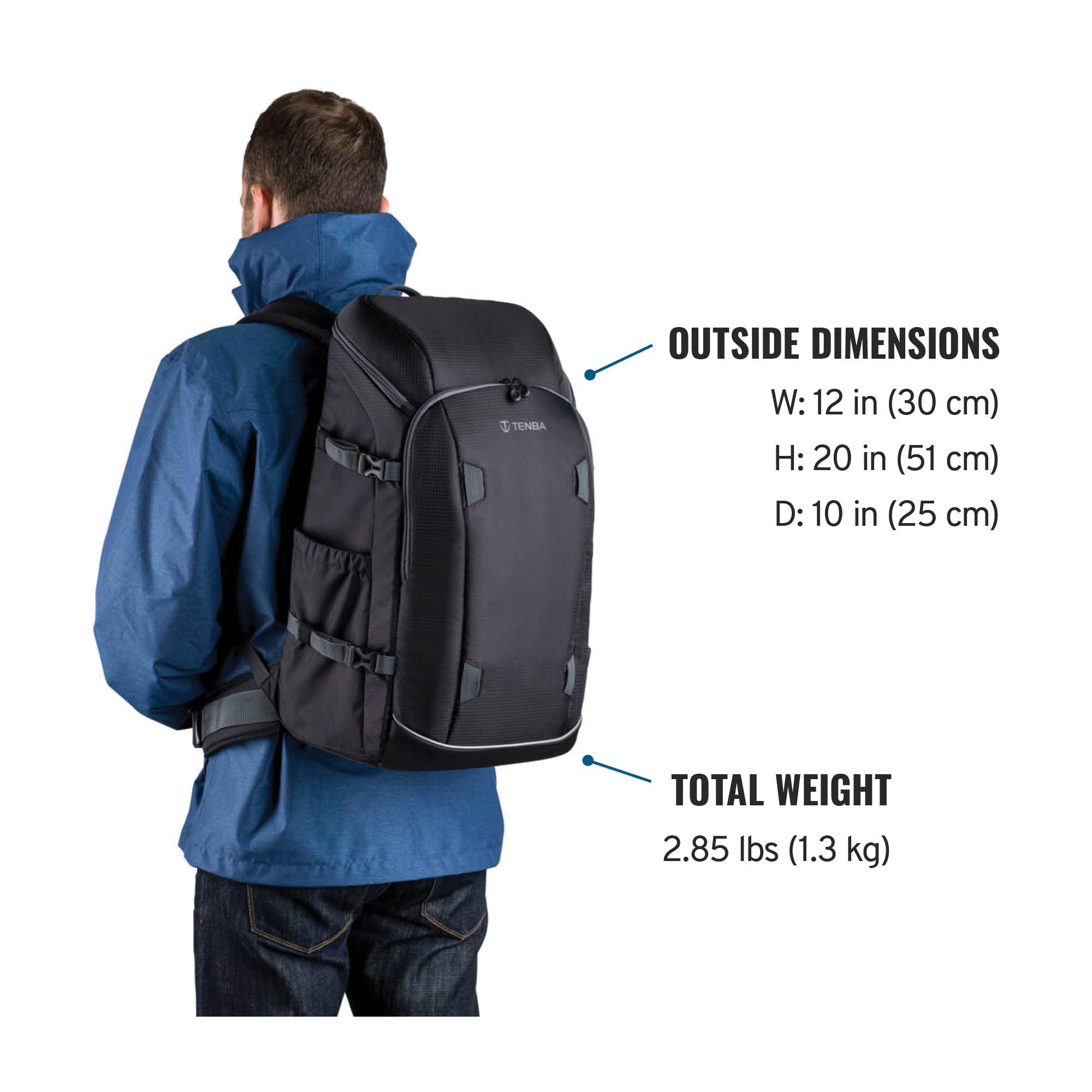 Foto 2 | Mochila Tenba Solstice De 24 Litros Para 1-2 Cámaras Réflex Digitales Con 5-7 Lentes, Color Negro - Venta Internaciona