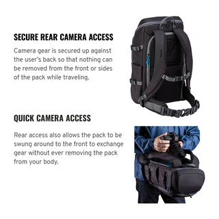 Foto 5 | Mochila Tenba Solstice De 24 Litros Para 1-2 Cámaras Réflex Digitales Con 5-7 Lentes, Color Negro - Venta Internaciona