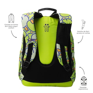 Foto 4 | Mochila para Laptop de 14 Pulgadas Totto Verde