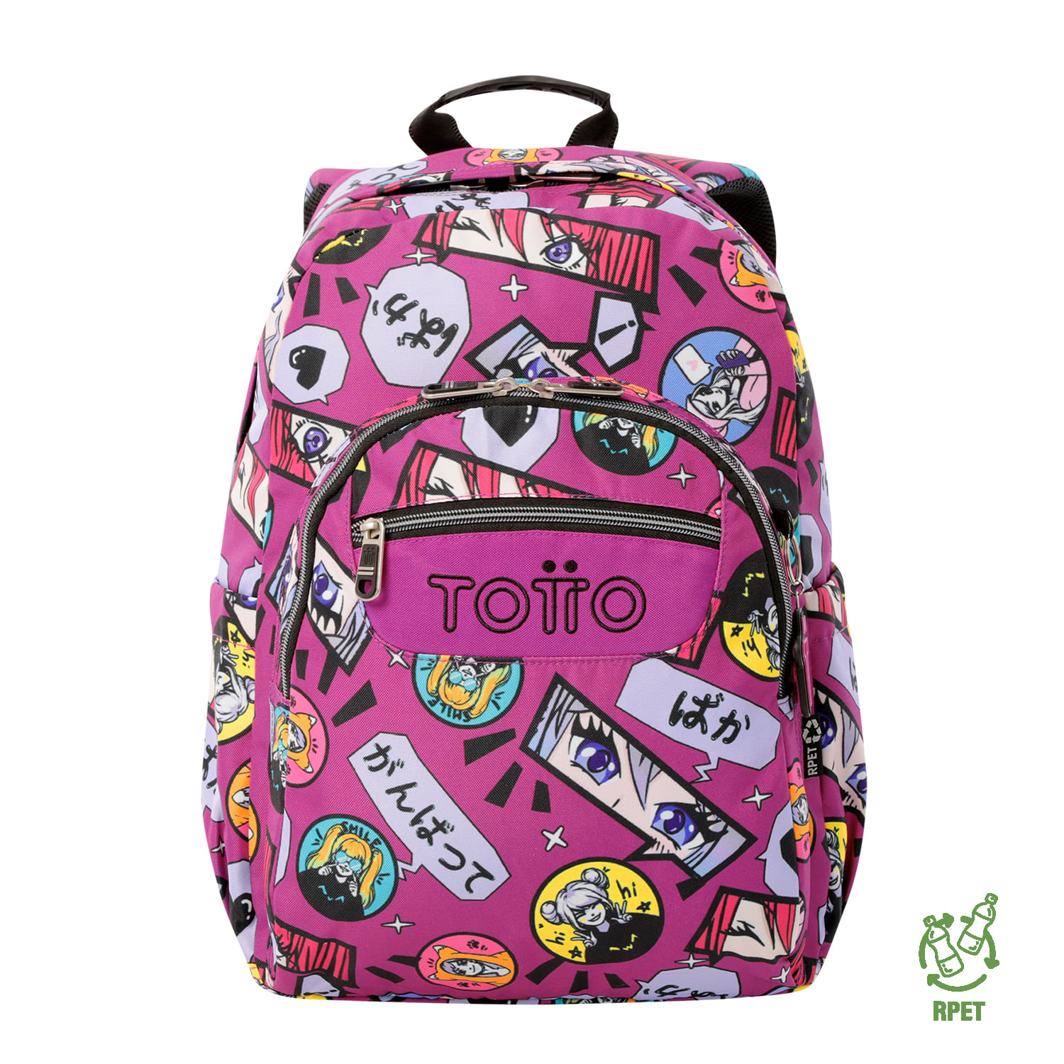Mochila para Laptop de 14 Pulgadas Totto Rosa