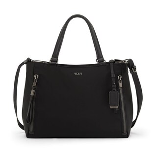 Foto 1 | Bolsa De Mano Tumi Voyageur Valetta Large De Nailon Negro Y Plomizo - Venta Internacional.