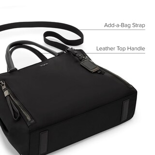 Foto 4 | Bolsa De Mano Tumi Voyageur Valetta Large De Nailon Negro Y Plomizo - Venta Internacional.