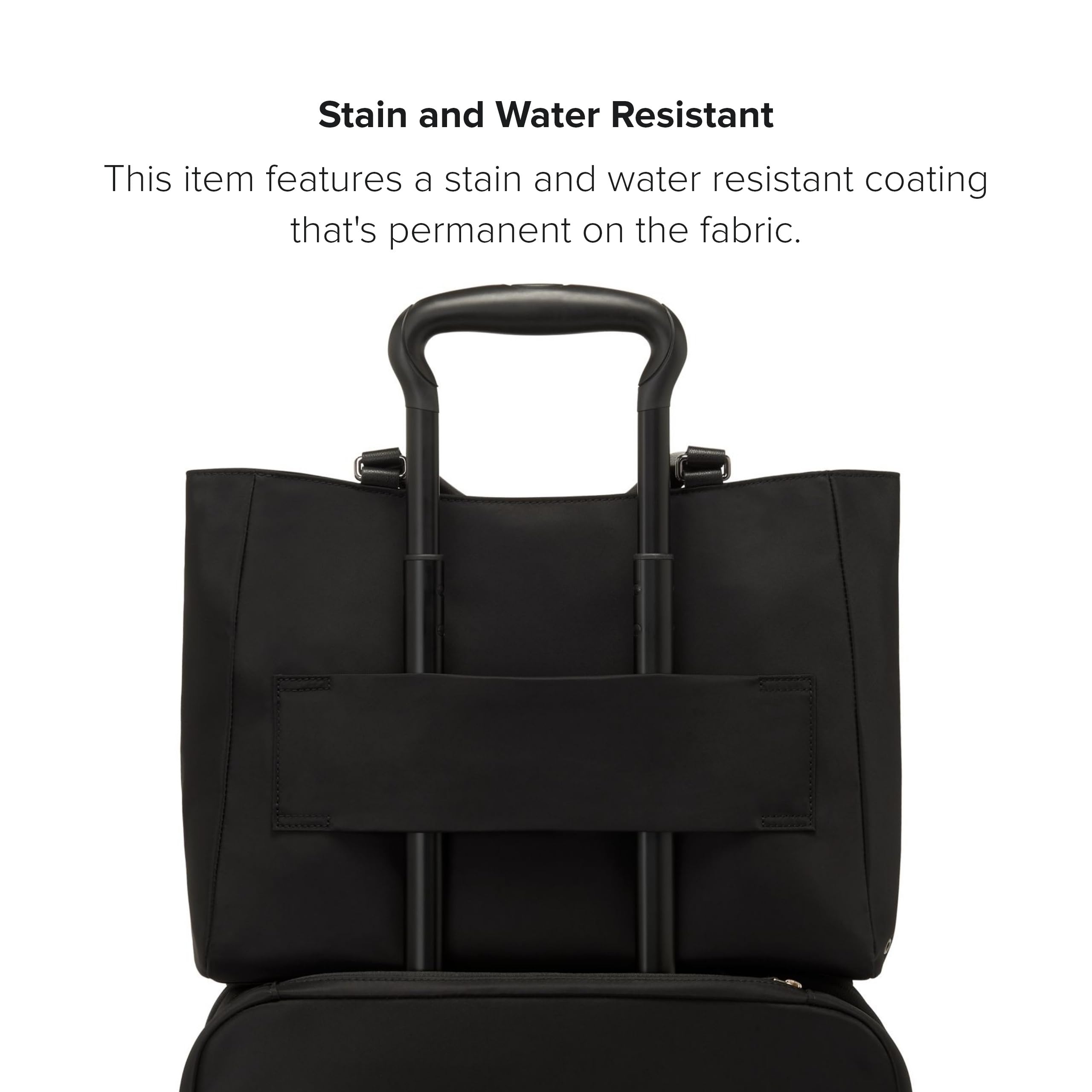 Foto 5 | Bolsa De Mano Tumi Voyageur Valetta Large De Nailon Negro Y Plomizo - Venta Internacional.