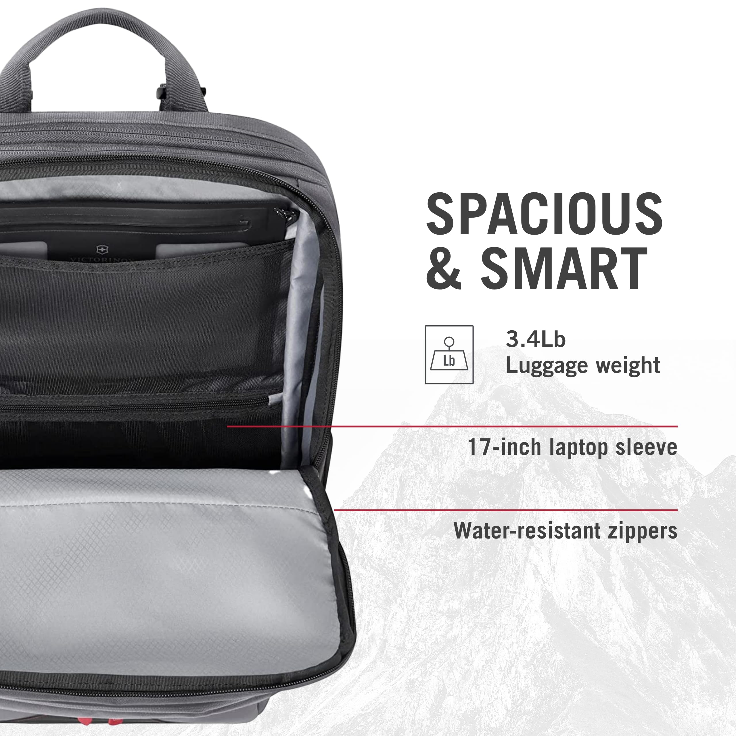 Foto 4 pulgar | Mochila Victorinox Touring 2.0 Traveler 33l Gris Claro - Venta Internacional.