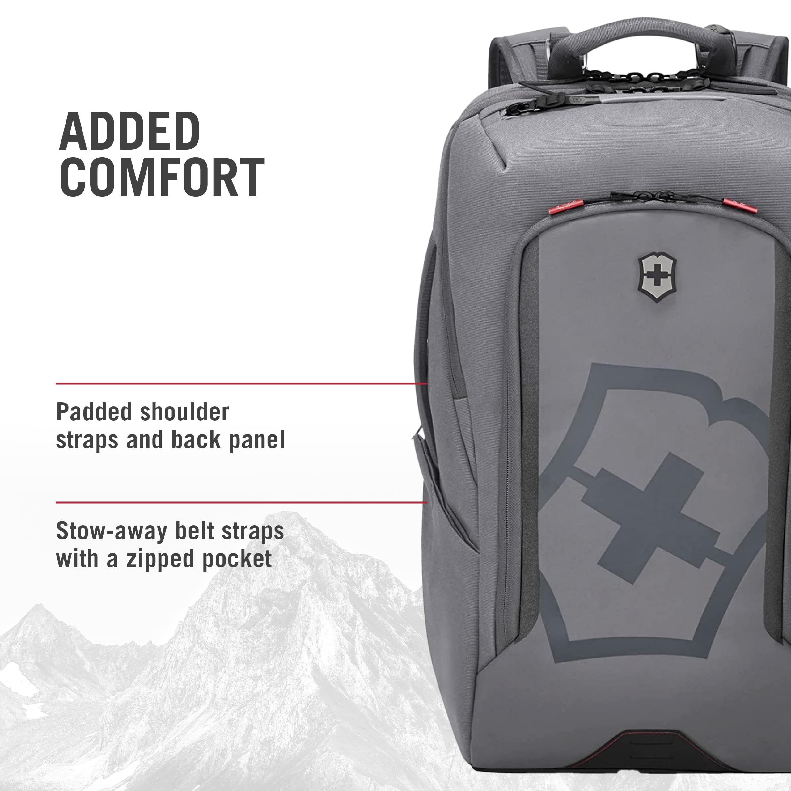 Foto 5 pulgar | Mochila Victorinox Touring 2.0 Traveler 33l Gris Claro - Venta Internacional.