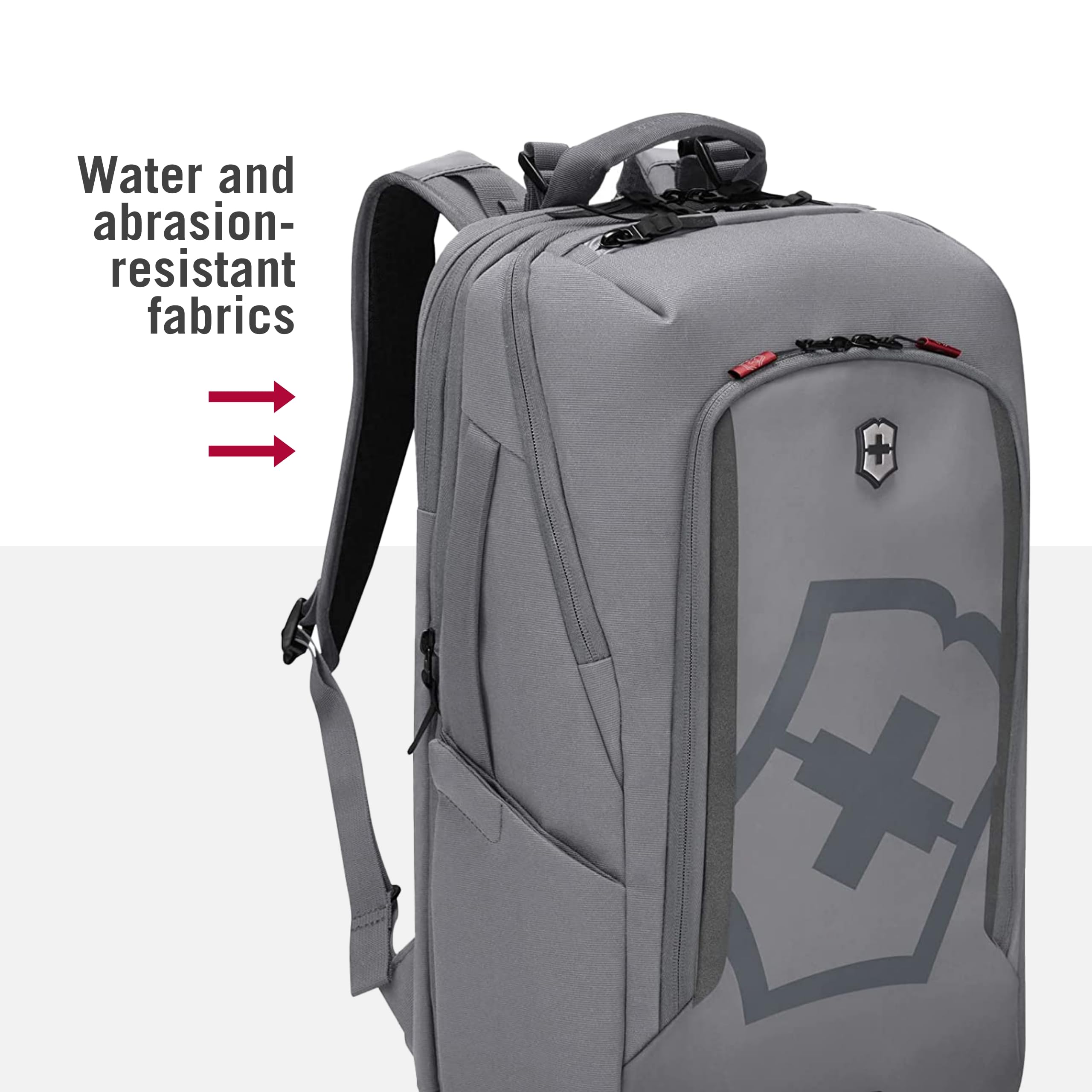 Foto 7 pulgar | Mochila Victorinox Touring 2.0 Traveler 33l Gris Claro - Venta Internacional.