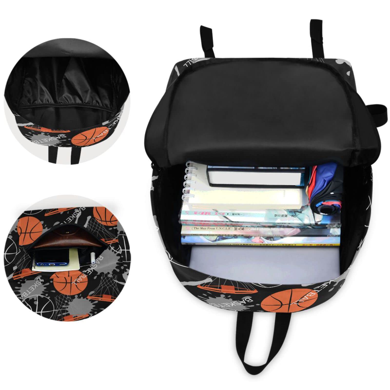 Foto 4 pulgar | Mochila Zzwwr Sport Para Juego De Baloncesto  Impermeable  25 L  15.6 Pulgadas - Venta Internacional.