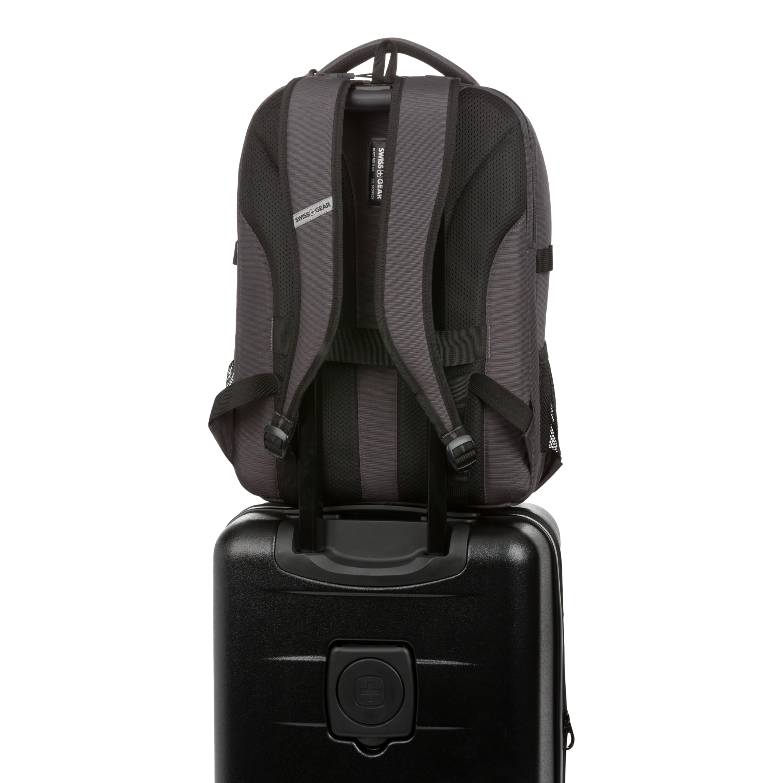 Foto 8 pulgar | Mochila Swissgear Civic Pro Para Portátil 16'' Gris - Venta Internacional.