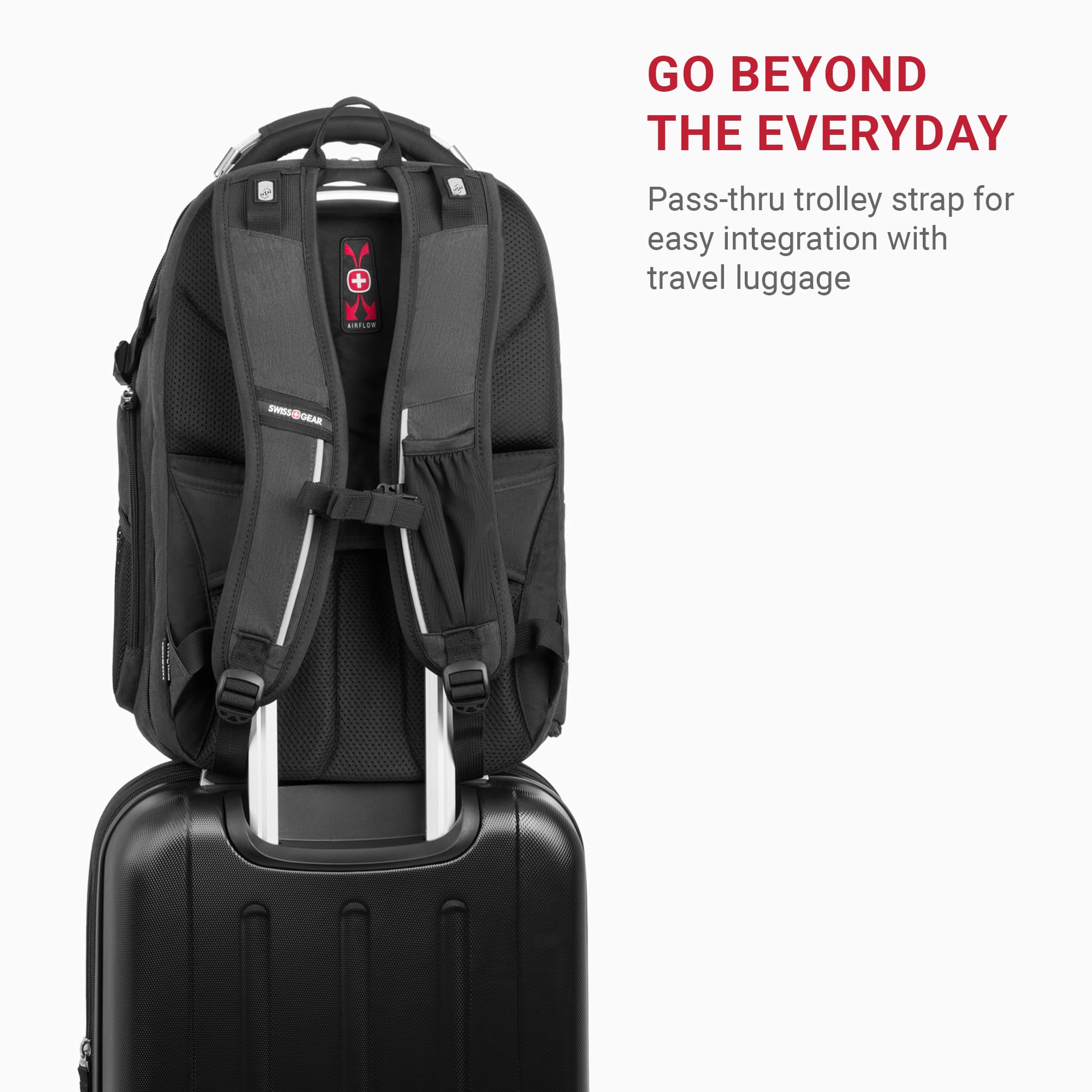 Foto 5 pulgar | Mochila Para Portátil Swissgear 5358 Scansmart Usb De 16 Pulgadas  Gris - Venta Internacional.