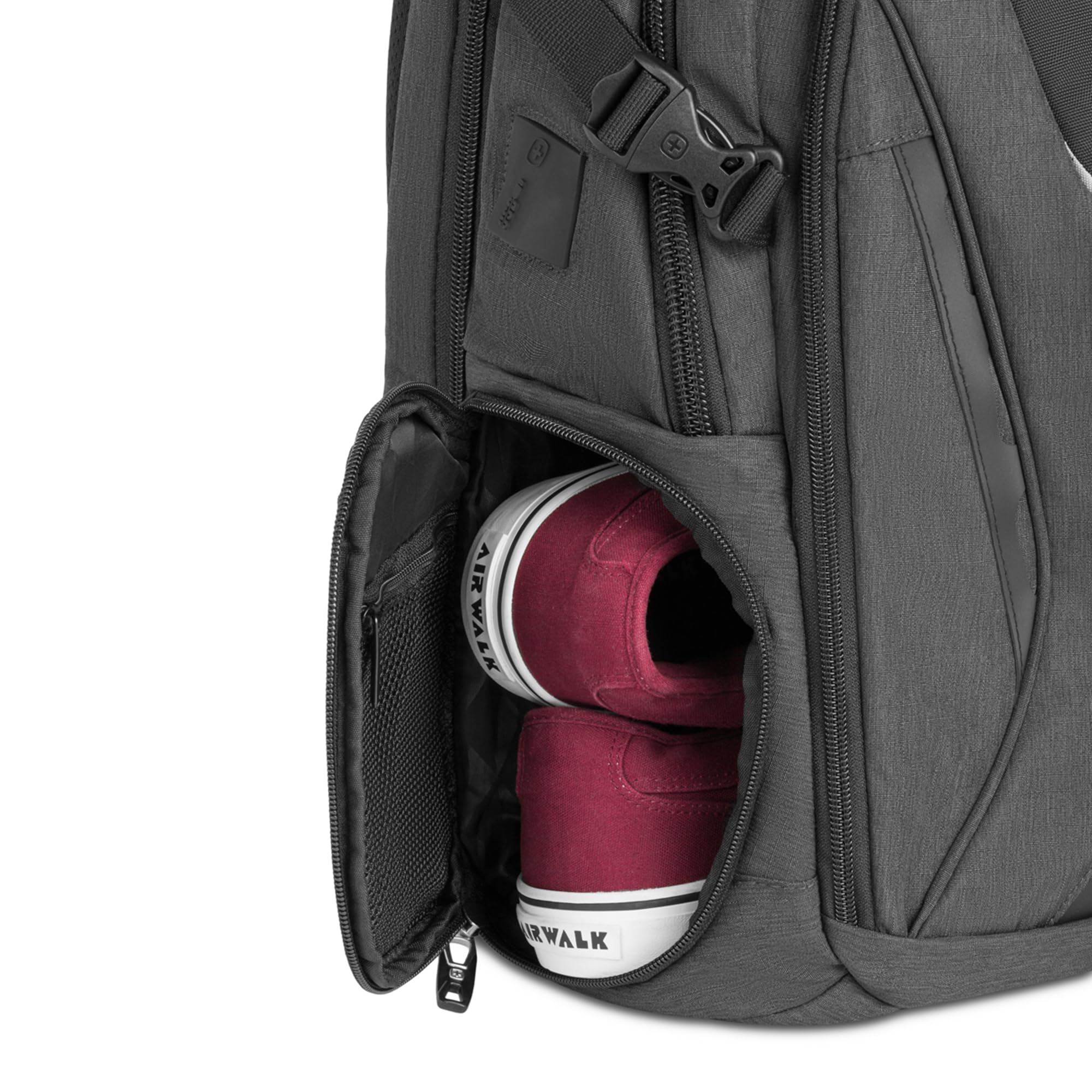 Foto 8 pulgar | Mochila Para Portátil Swissgear 5358 Scansmart Usb De 16 Pulgadas  Gris - Venta Internacional.