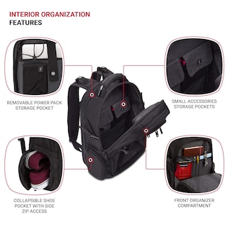 Foto 4 | Funda Para Portátil Swissgear Scansmart Black Stealth Para Portátil De 15 Pulgadas - Venta Internacional.