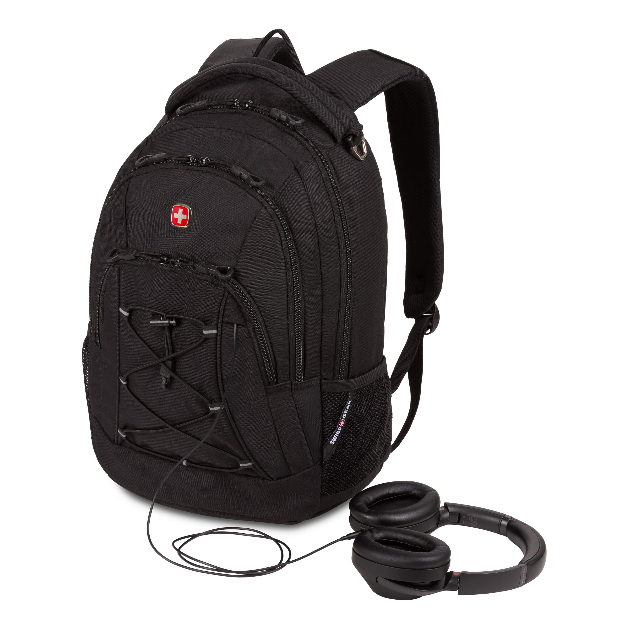 Foto 7 | Mochila Swissgear 1186 Bungee Black Para Portátil De 13 Pulgadas - Venta Internacional.