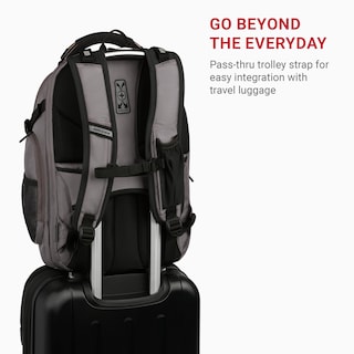 Foto 4 | Bolsa Para Portátil Swissgear Scansmart Grey Ballistic Notebook De 15 Pulgadas - Venta Internacional.